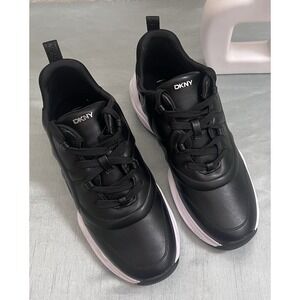 DKNY Decorah Black Sneakers – Women's Size 8.5 (New Without Box)